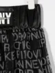 Dkny Kids slogan embroidered skirt
