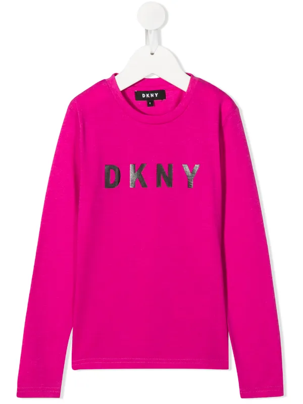 dkny pink sweatshirt