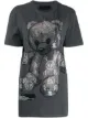 Image 1 of Philipp Plein rhinestone teddy bear jersey t-shirt