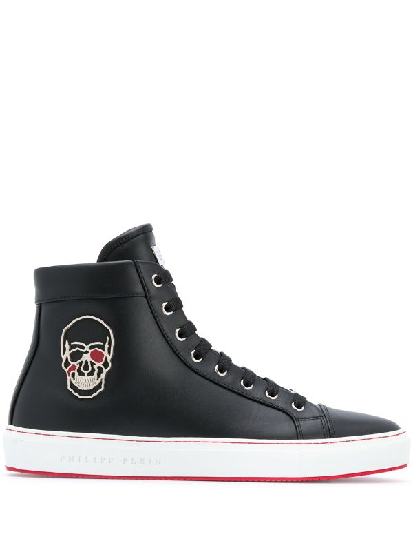 Philipp Plein hi-top Leather Sneakers 