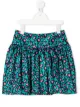 الصورة 1 من Little Marc Jacobs تنورة بكسرات بطبعة جلد الفهد