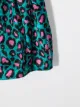 Little Marc Jacobs تنورة بكسرات بطبعة جلد الفهد