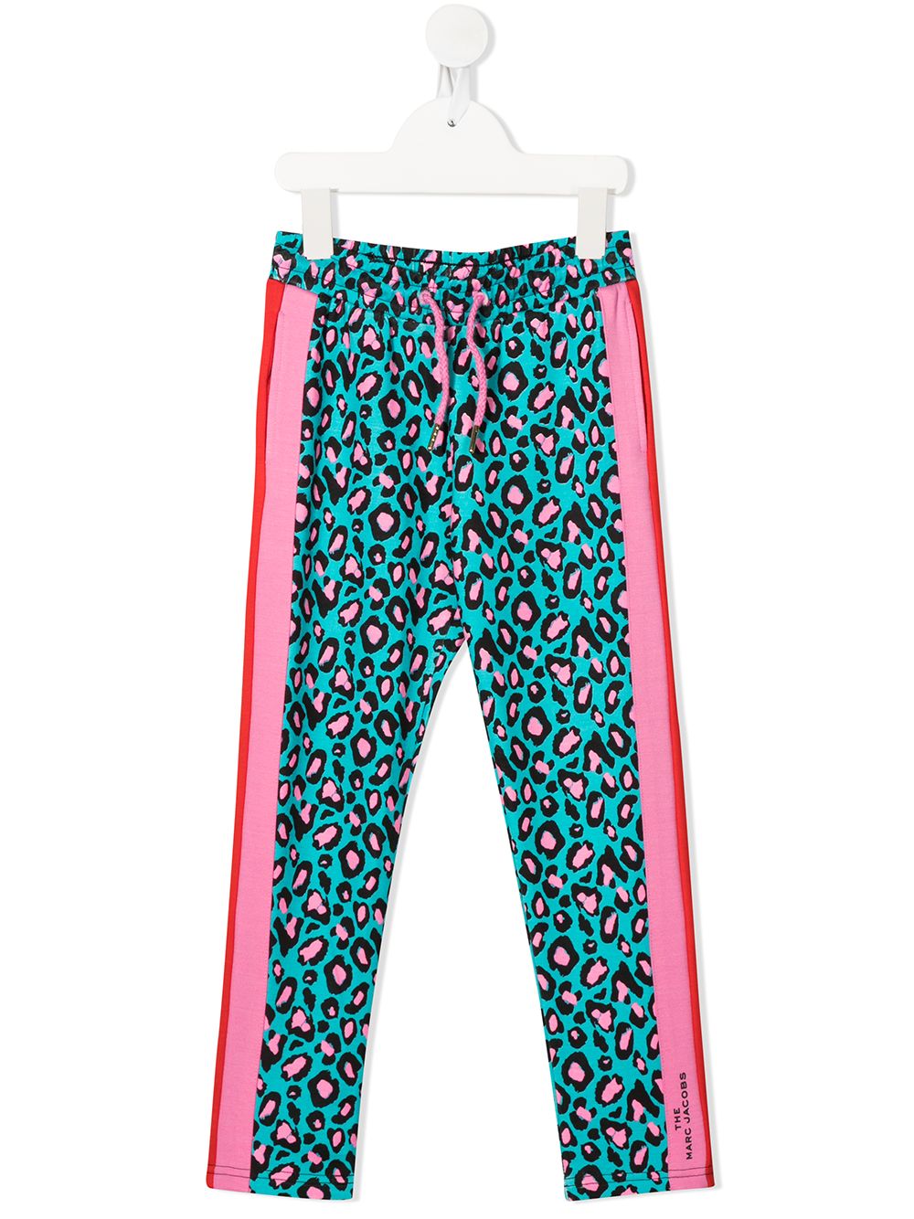 фото The marc jacobs kids спортивные брюки с леопардовым принтом