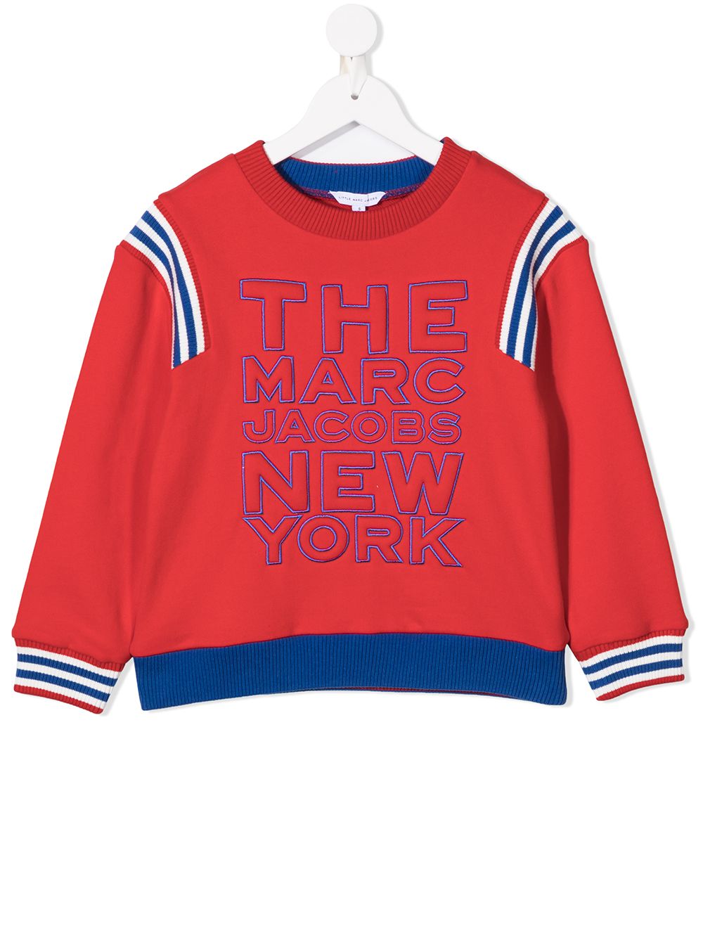 фото The marc jacobs kids толстовка с отделкой в полоску