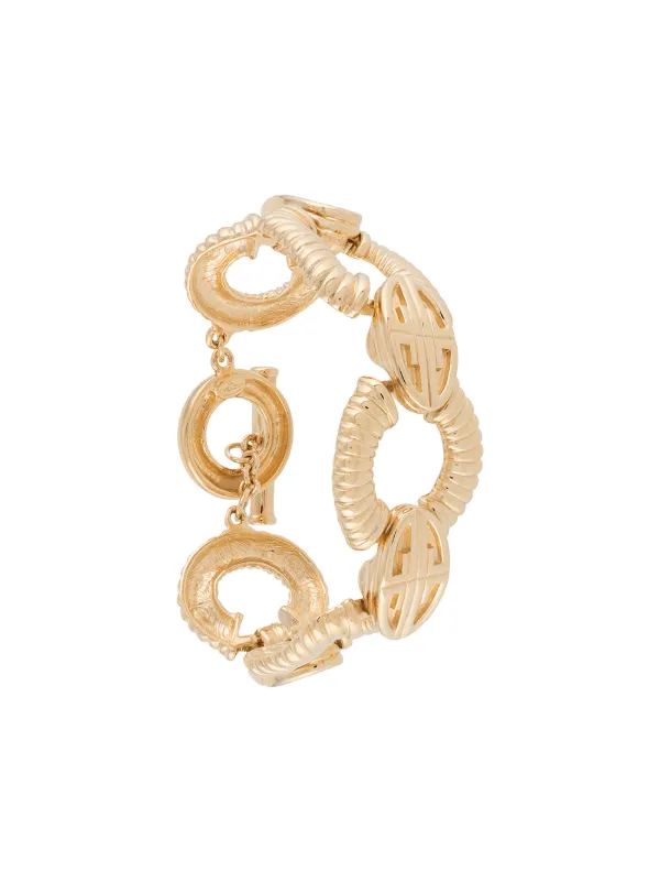 Givenchy Pre-owned 1980s Chain-link Bracelet in Gold