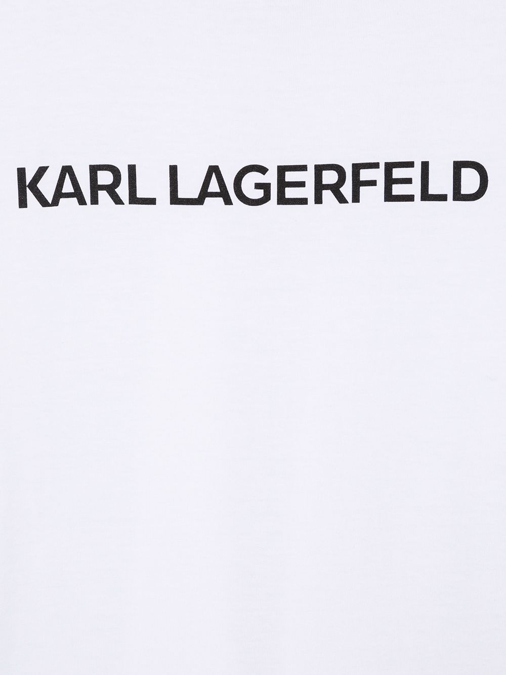 фото Karl lagerfeld kids футболка с длинными рукавами и логотипом