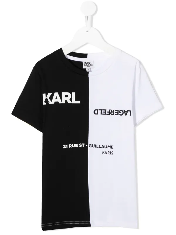 karl lagerfeld logo t shirt