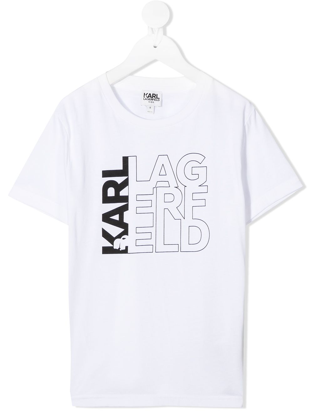 фото Karl lagerfeld kids футболка с логотипом