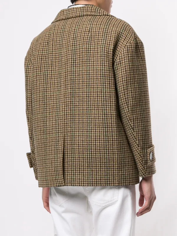 Short houndstooth coat Clearance
