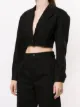 Alexander Wang cropped single-breasted blazer