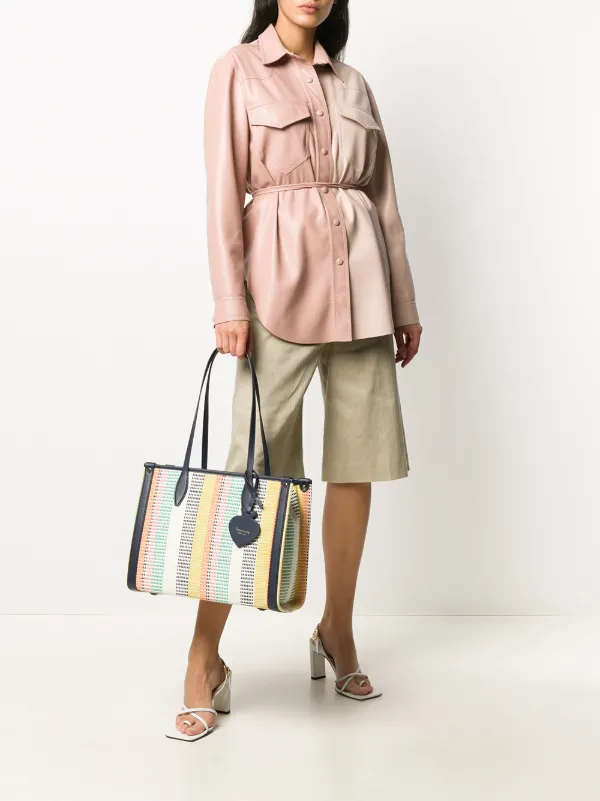 kate spade market denim medium tote