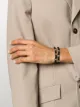 الصورة 2 من Salvatore Ferragamo "سوار 'فارا' بمشبك، وسير مزدوج"