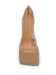 Bottega Veneta stretch mesh pumps 90mm