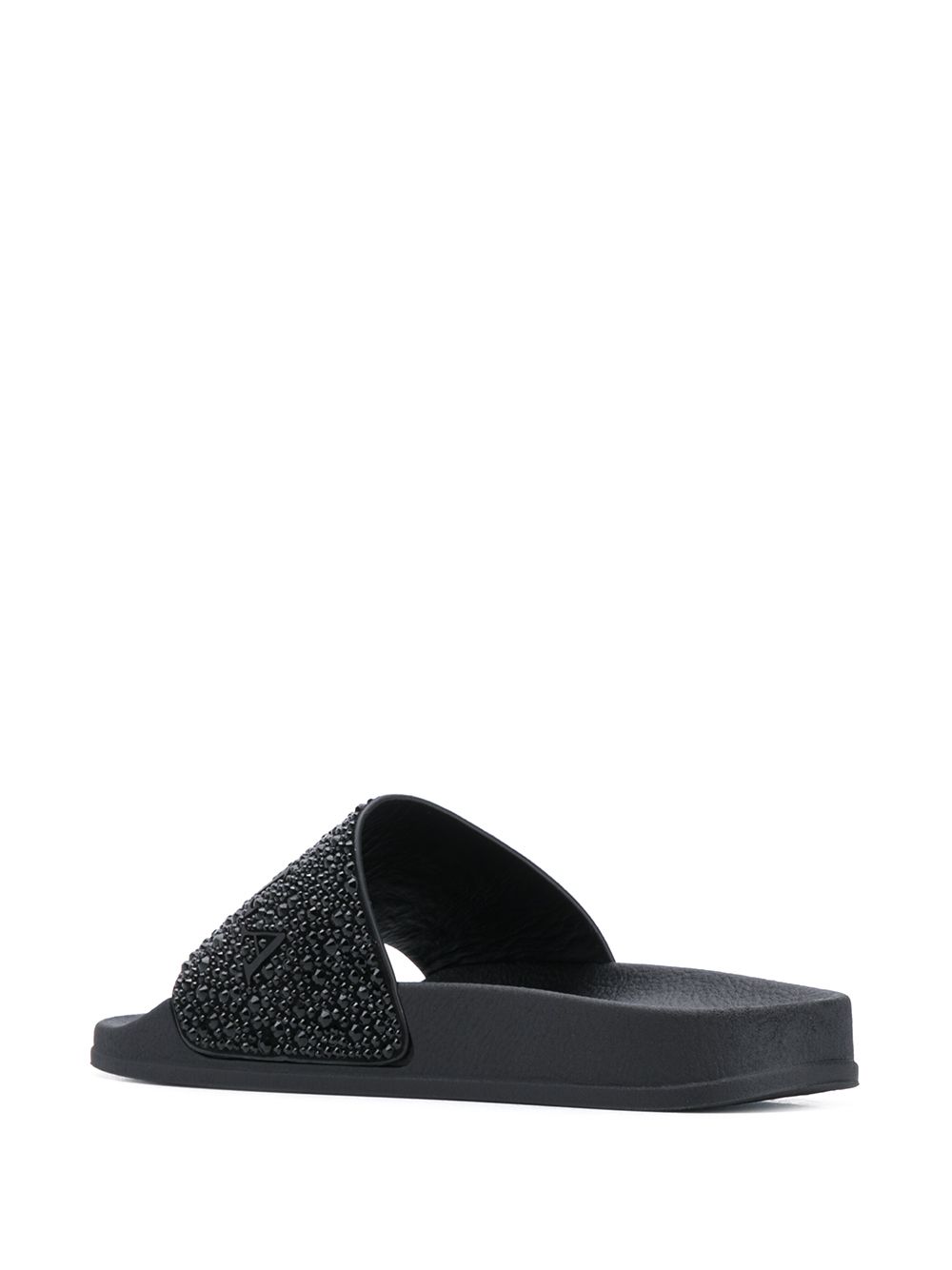 Le Silla Embellished Logo Slides - Farfetch