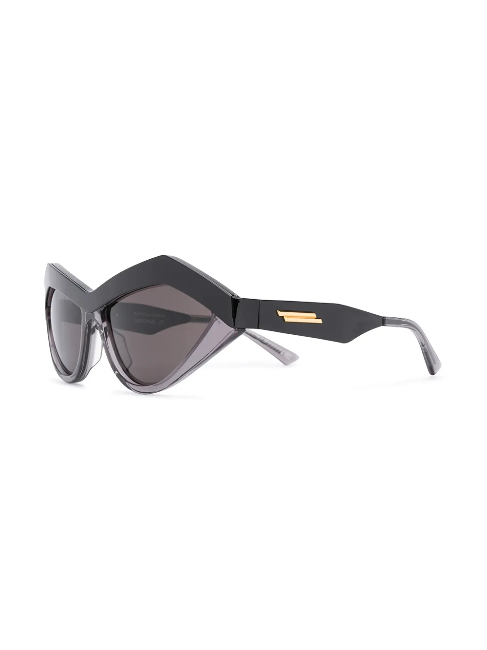 фото Bottega veneta eyewear солнцезащитные очки в оправе 'кошачий глаз'
