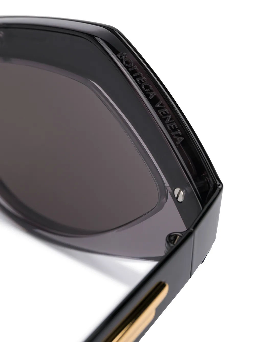 фото Bottega veneta eyewear солнцезащитные очки в оправе 'кошачий глаз'
