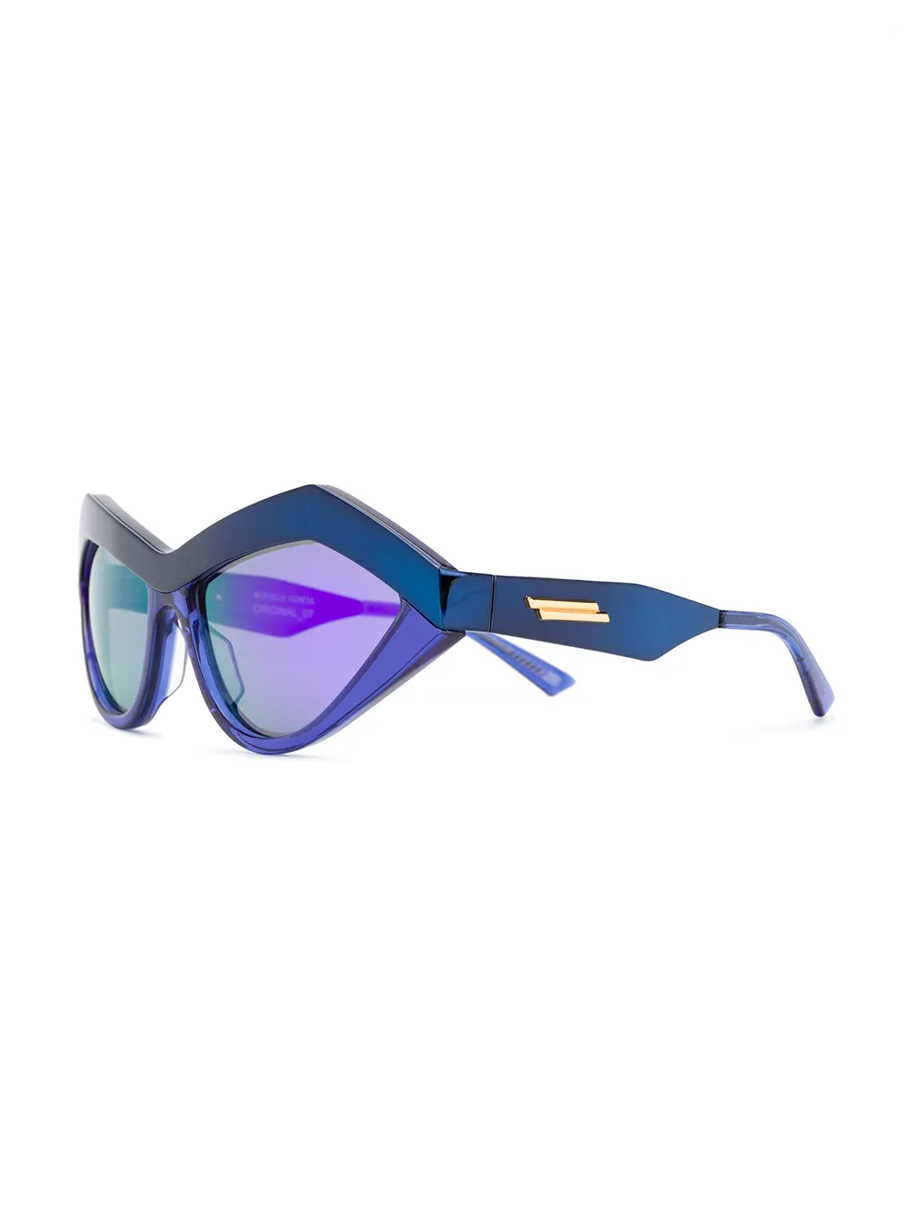 фото Bottega veneta eyewear солнцезащитные очки в оправе 'кошачий глаз'