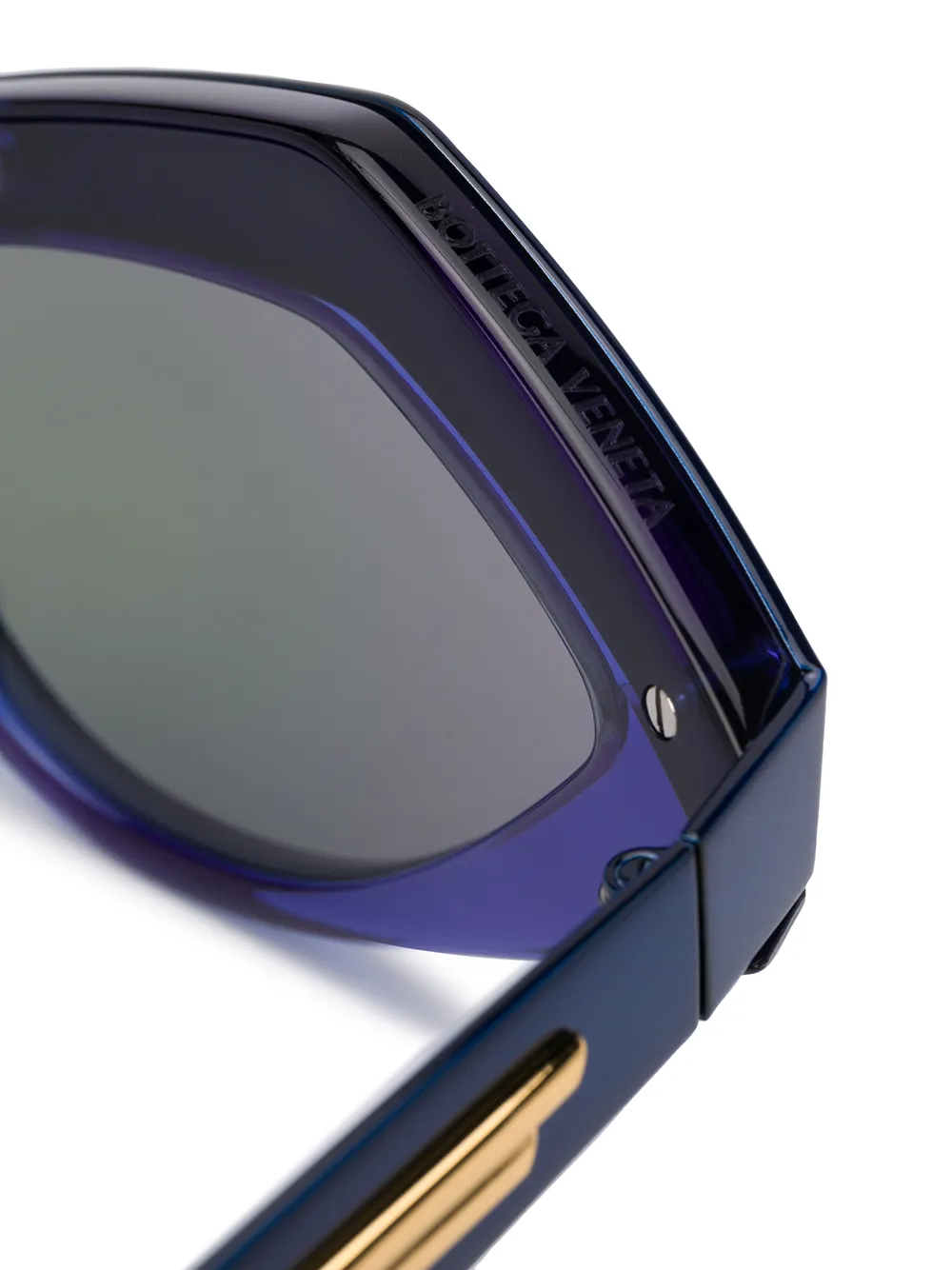 фото Bottega veneta eyewear солнцезащитные очки в оправе 'кошачий глаз'