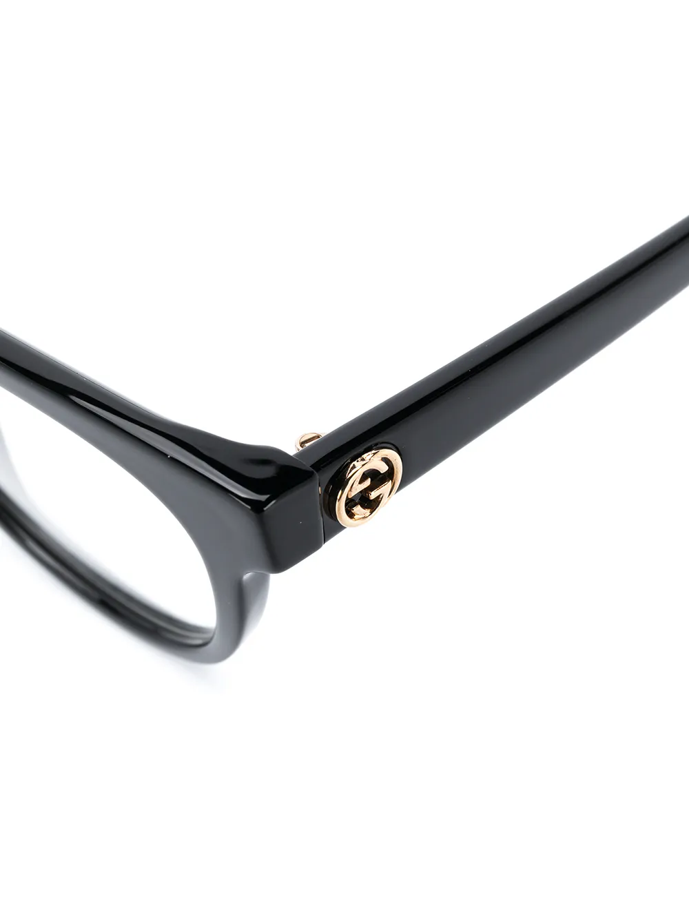 Gucci Eyewear GG0373O bril met rond montuur Zwart