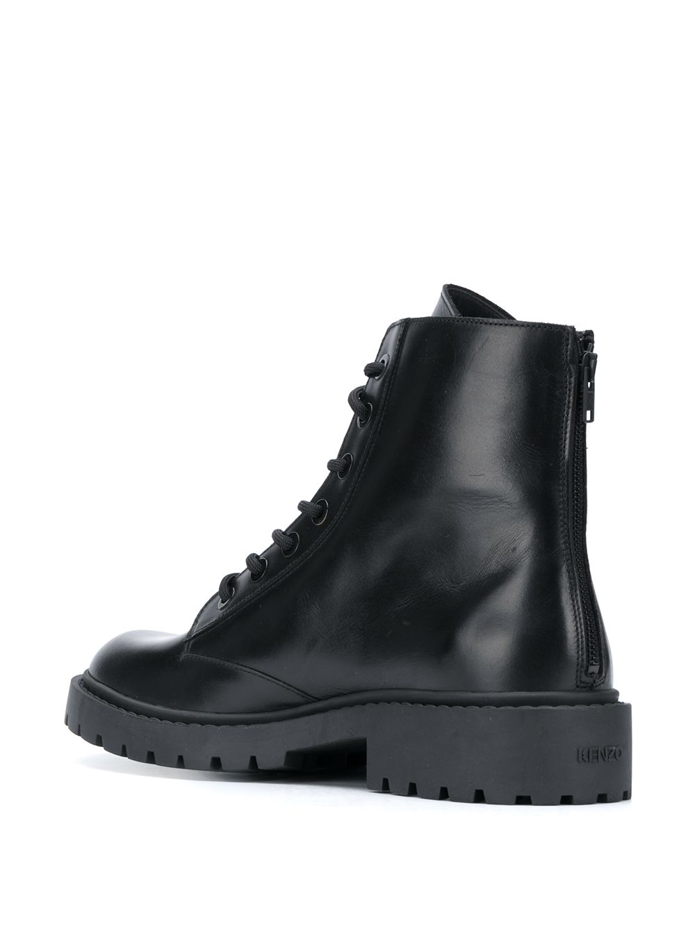 фото Kenzo zipped combat boots