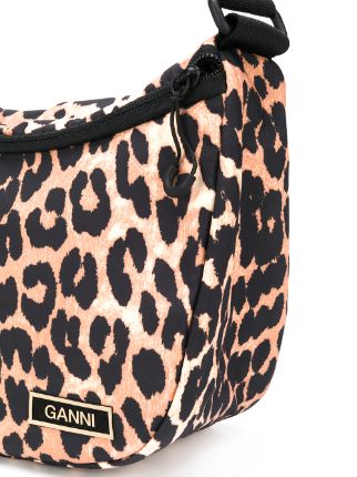 leopard print shoulder bag展示图