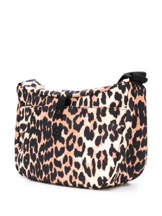 leopard print shoulder bag展示图