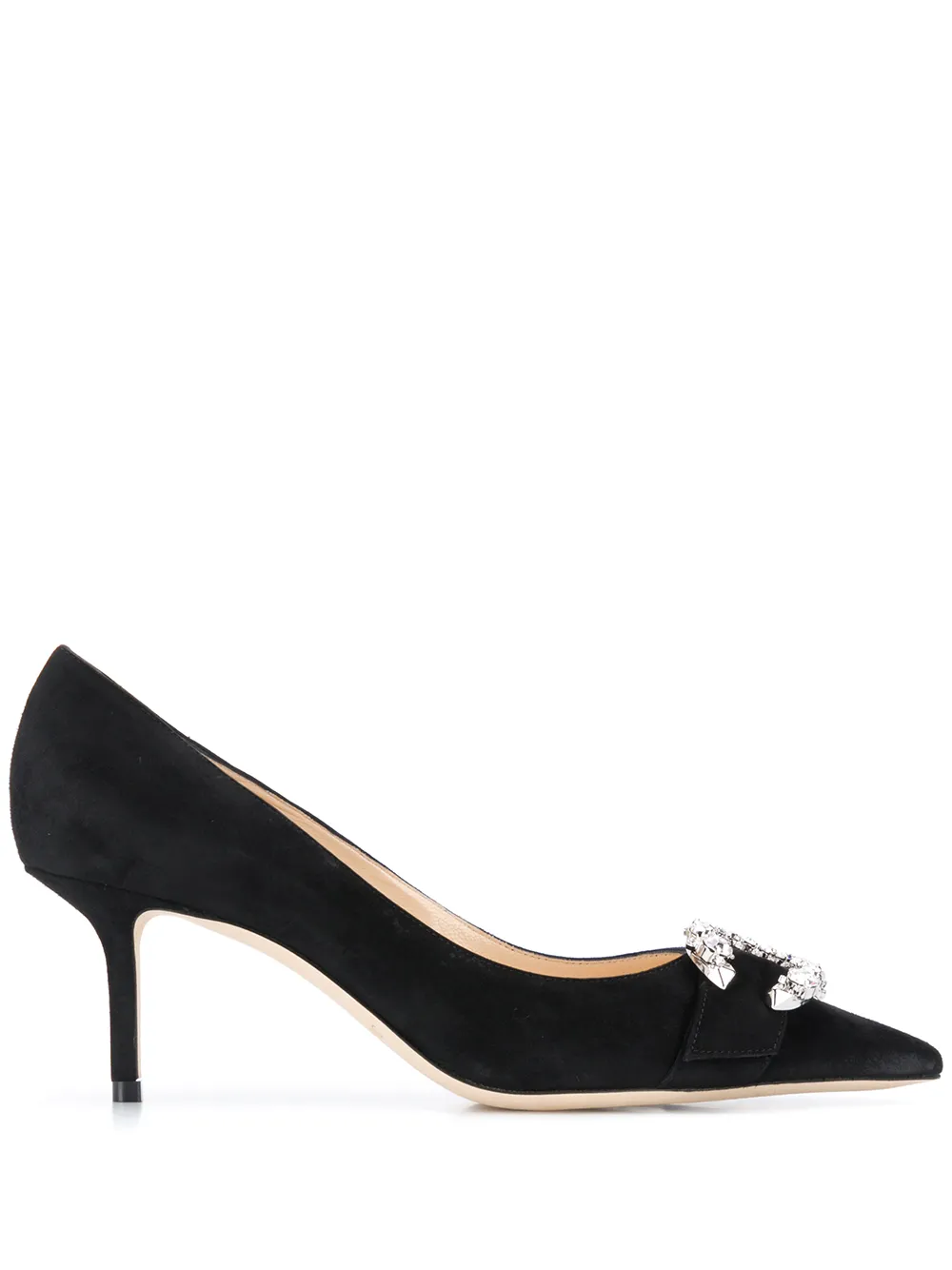 

Jimmy Choo zapatillas Saresa con tacón de 65mm - Negro