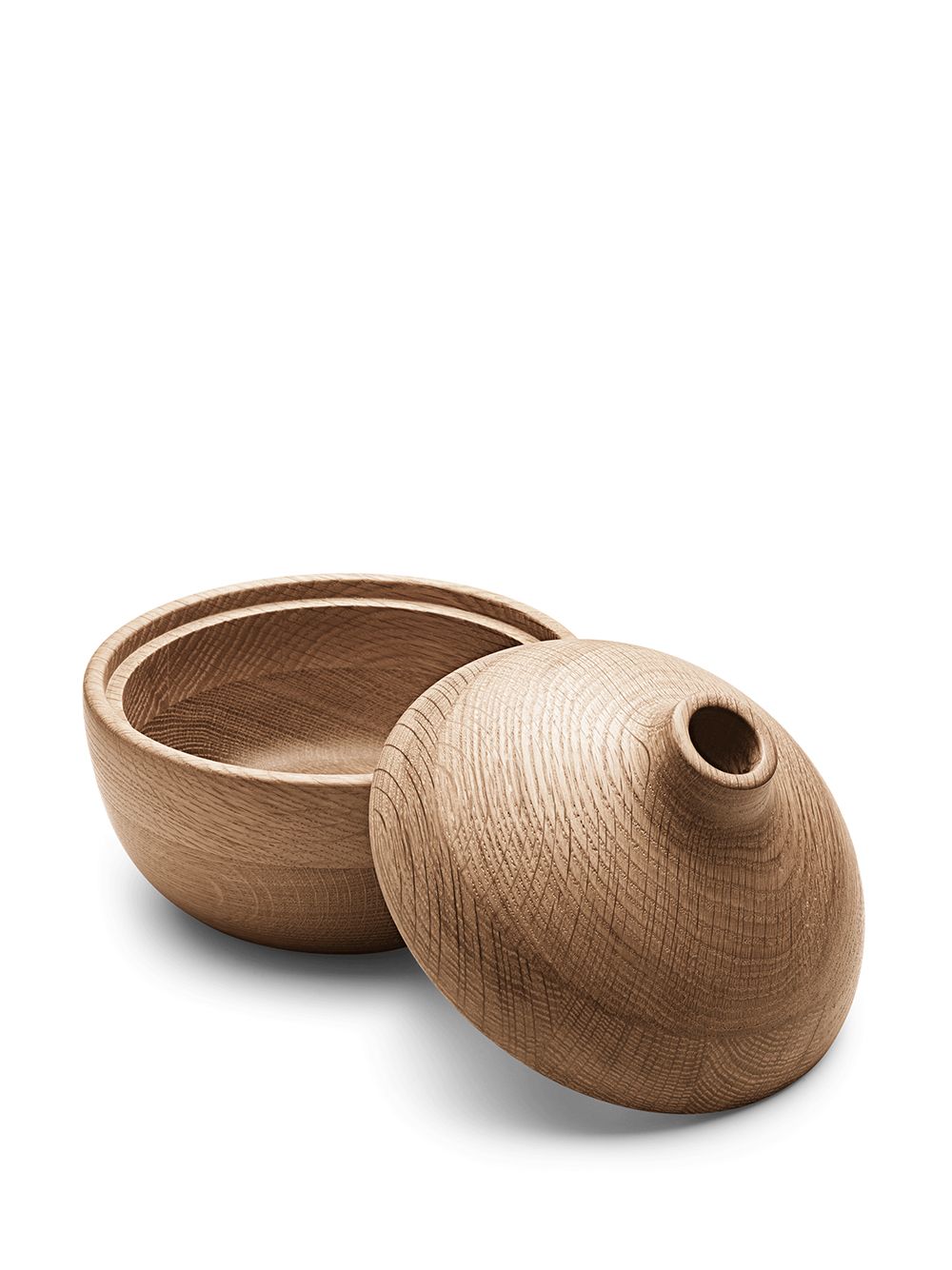 фото Georg jensen henning koppel bonbonniere oak wood