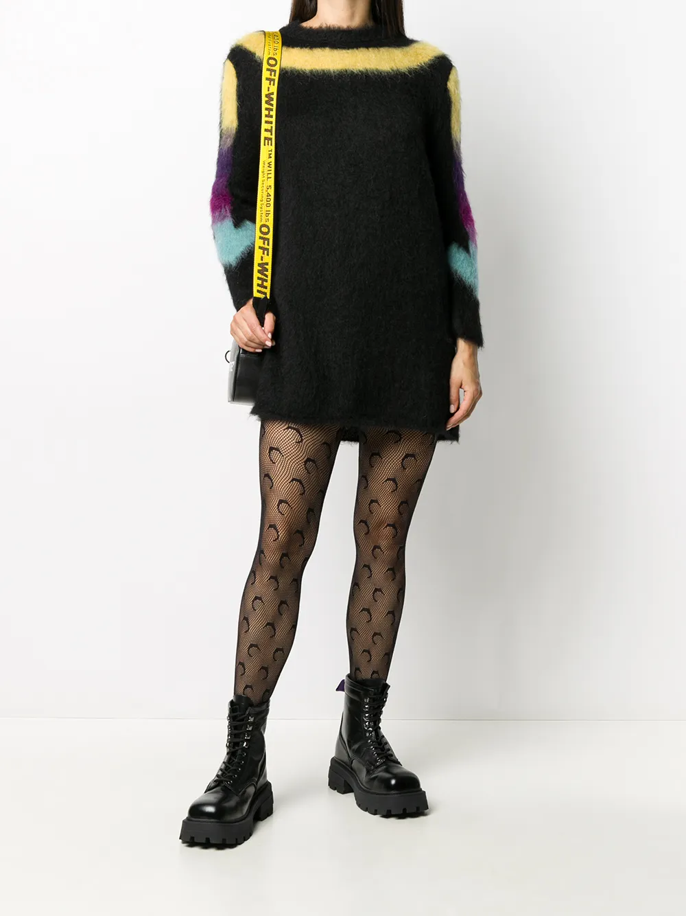 off white jumper dress