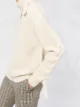 JW Anderson tie effect roll neck jumper