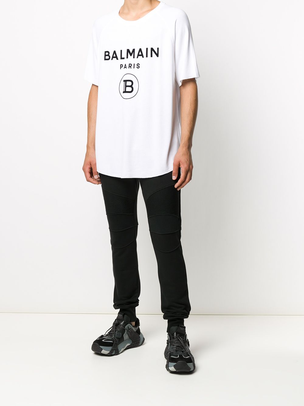 фото Balmain спортивные брюки с логотипом