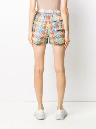 check print short shorts展示图