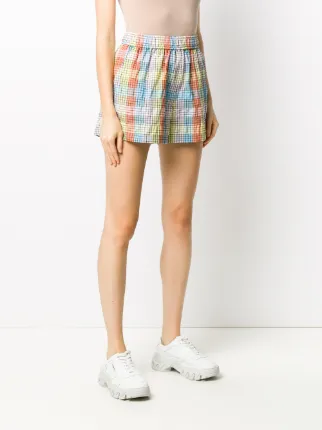 check print short shorts展示图