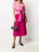 الصورة 2 من RedValentino كنزة مضلعة مزينة بربطة