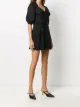 RedValentino tuxedo bow detail high-waisted shorts