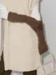 Image 2 of Totême Brown cashmere gloves