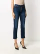 7 For All Mankind high-rise slim-fit jeans