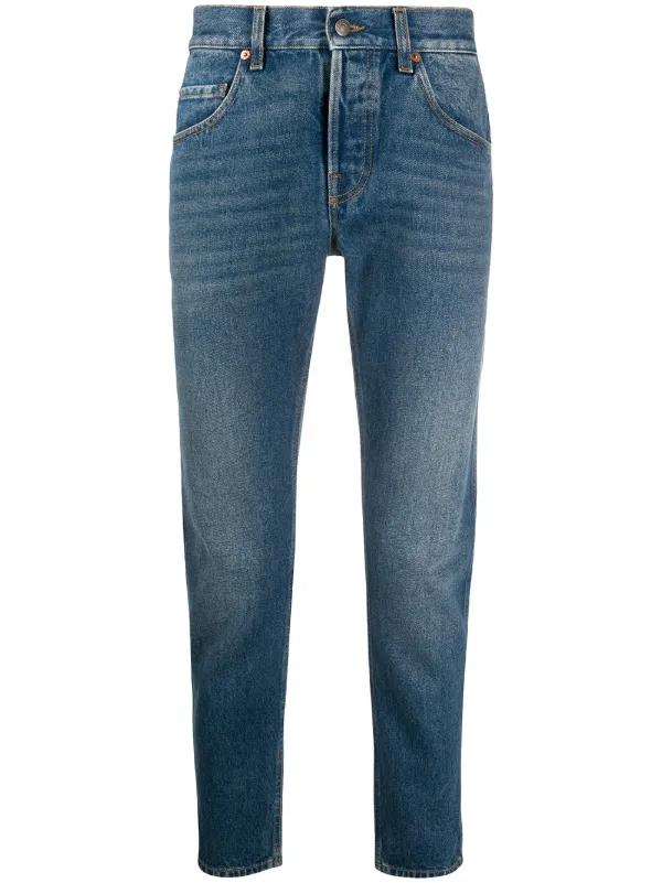 Gucci Cropped straight-leg Jeans - Farfetch