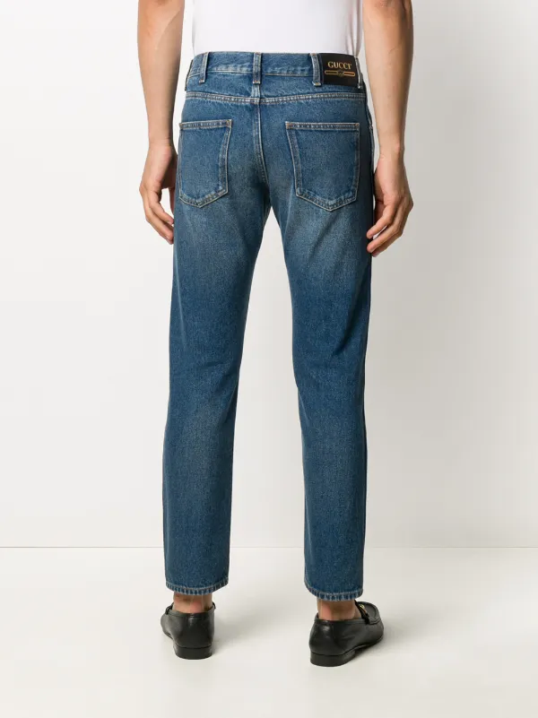 Gucci Cropped straight-leg Jeans - Farfetch