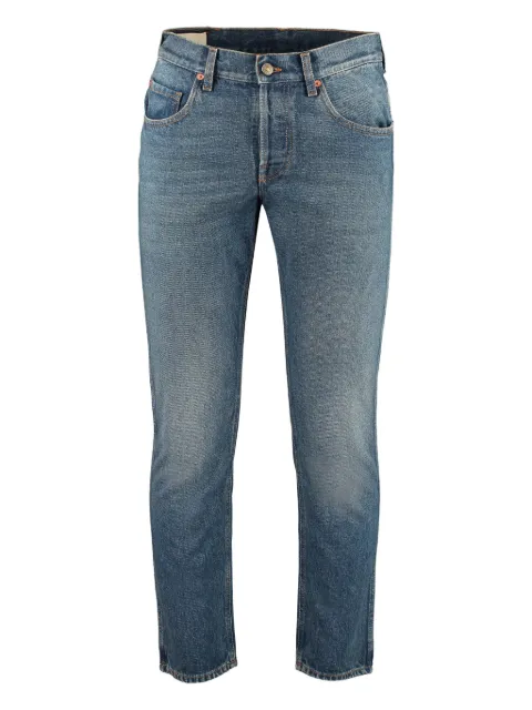 Gucci cropped straight-leg jeans