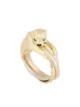 Cartier bague Panthère tricolore en or 18ct pre-owned