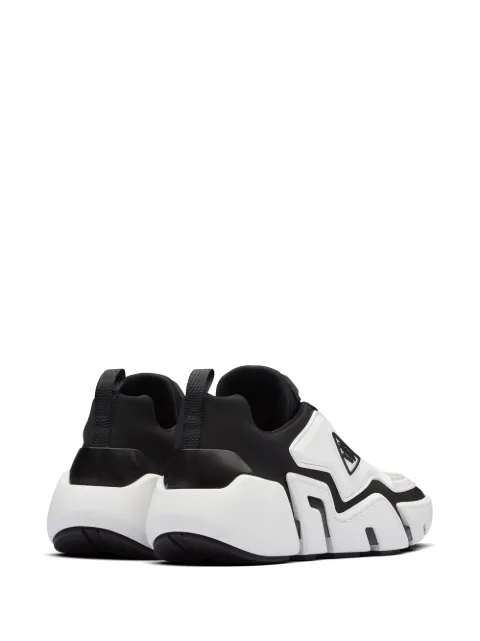 prada techno stretch fabric sneakers