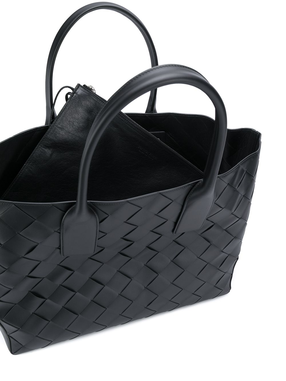 фото Bottega veneta intrecciato weave tote bag