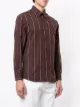 Cerruti 1881 long sleeve striped print shirt