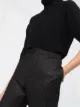 Saint Laurent half sleeves turtleneck jumper