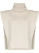 Image 1 of Totême rollneck ribbed-knit knitted top