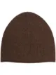 Image 1 of Totême Brown Cashmere Beanie Hat