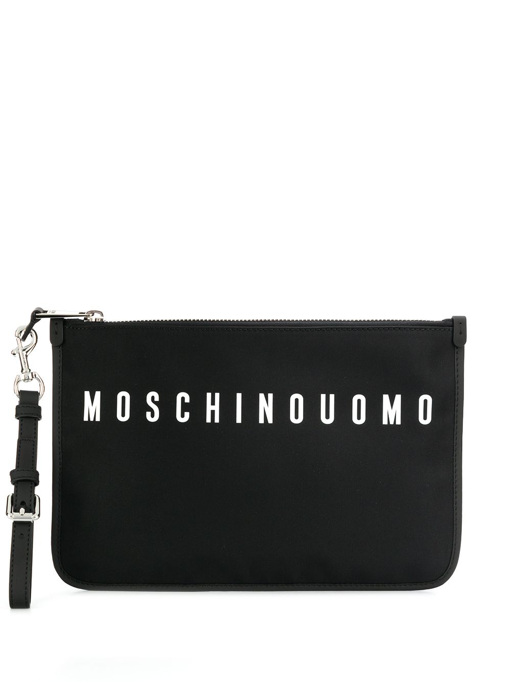 фото Moschino клатч с логотипом