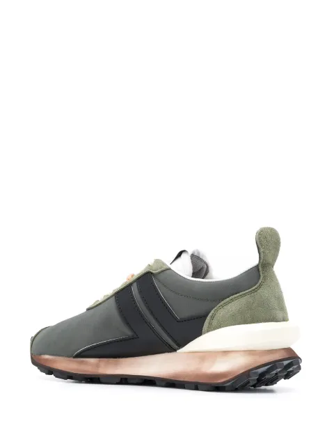 lanvin bumper sneaker on feet