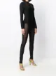 Alchemy sheer zip-up jumpsuit